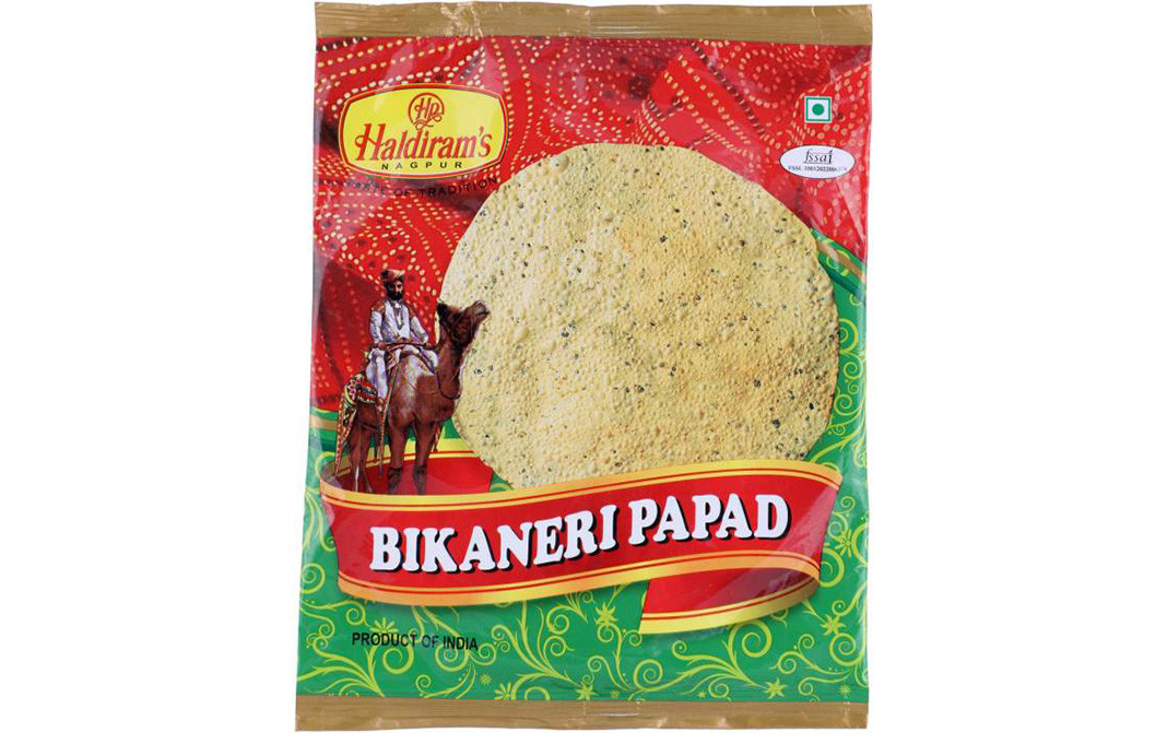 Haldiram's Nagpur Bikaneri Papad    Pack  200 grams